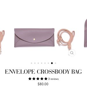 Vegan leather! Small cross body purse